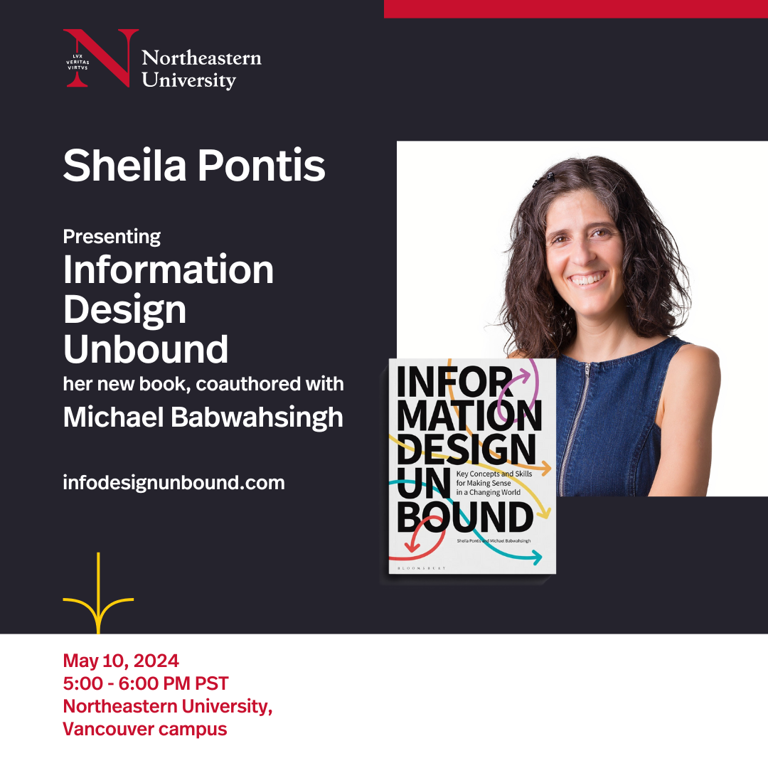 Northeastern College of Art, Media & Design Symposium: Information Design Unbound with Sheila Pontis